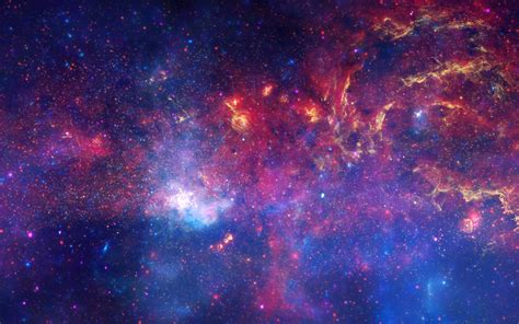Wallpaper Outer Space Stars Interstellar Nebula Galaxy Resolution
