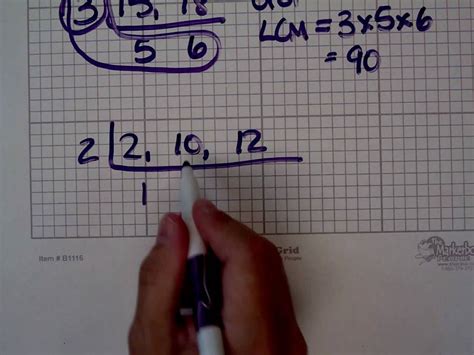 How do you find lcm using factor tree? Finding the least (lowest) common multiple (LCM) using the ...