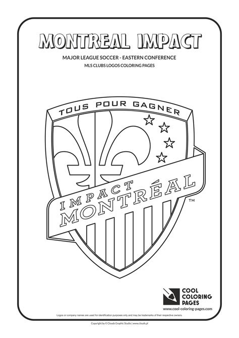 When designing a new logo you can be inspired by the visual logos found here. Cool Coloring Pages MLS soccer clubs logos coloring pages ...