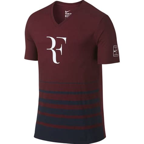 Nike Mens Roger Federer T Shirt Team Redobsidian 777865 677 The