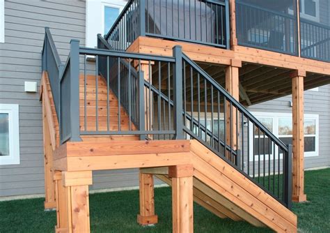 It involves straight wooden hand railings, bending hand railings, etc. Other Modern Deck Railing Modern Deck Aluminum Aluminum Railing Kit System Kit Stair Stair ...