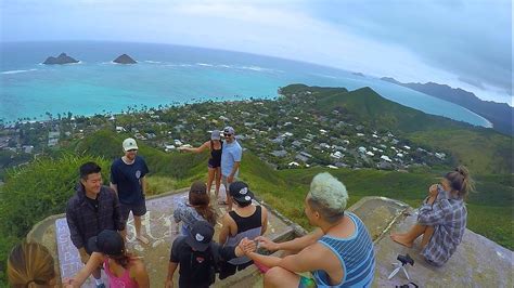 Lanikai Pillbox Hike Kailua Oahu Hawaii Gopro 4 Silver Youtube