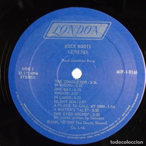 Genesis Rock Roots 1968 69 Peter Gabriel Comprar Discos Lp