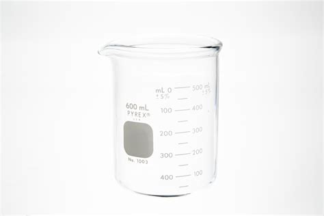 Beaker 600 Ml Heavy Glass Pcca