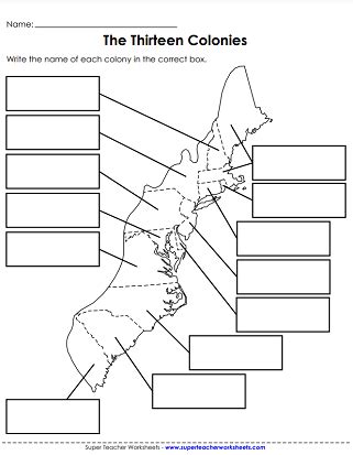 Blank Colonies Map Worksheet Sketch Coloring Page Sketch Coloring