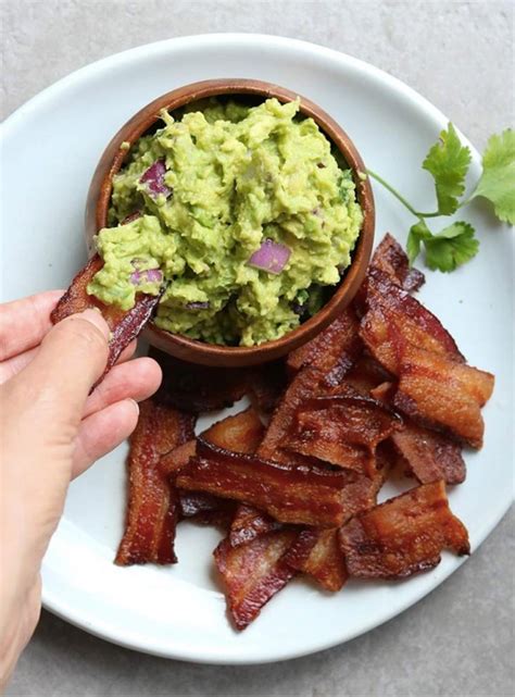 Guacamole makes a great, portable, and healthy keto snack, as avocados are loaded with fat, fiber, and a hefty dose of essential nutrients. Keto Snacks That Take Care of Comfort Food Cravings
