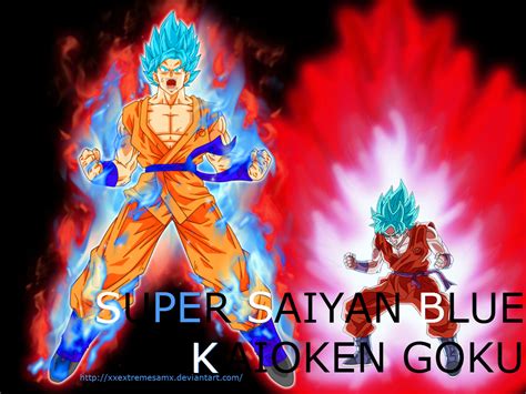 Super Saiyan Blue Kaioken Goku Wp By Xxextremesamx On Deviantart