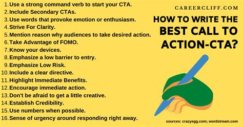 5 Steps To Create The Best Call To Action For Leads Careercliff