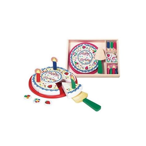 Melissa And Doug 6 Piece Birthday Party Play Set And Reviews Wayfair