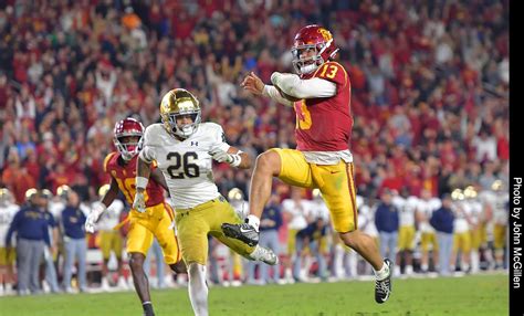 Usc Moves Into Top 4 Of The College Football Playoff Rankings Ohio