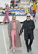 Cara Delevingne and Karl Lagerfeld - Chanel Fashion Show in Paris ...