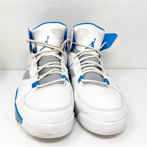 Nike Mens Air Jordans Flight Club 91 555475 White Basketball Shoes Sne