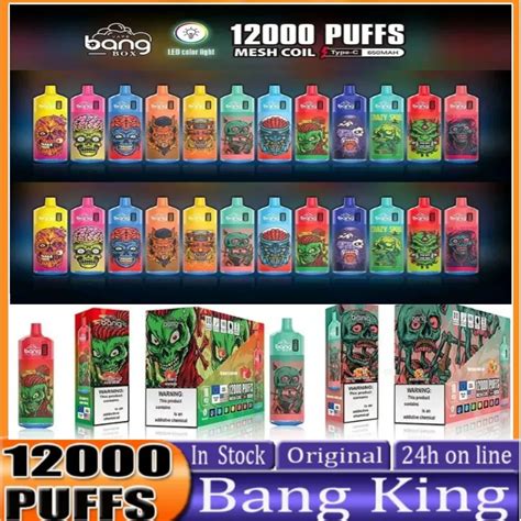 Bang Box 12000 Bang King Puff 12k 12000 Puffs Einweg Vape Bang Box Puff