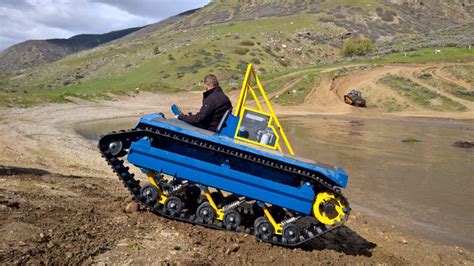 Warm Weather Personal Tracked Vehicle Muddtrax 1000 Mtx Lite Trax