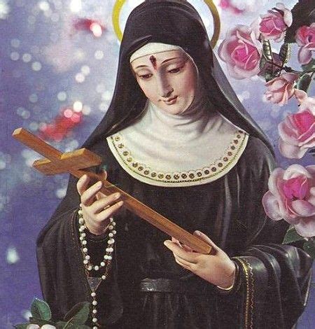 Saint Rita Of Cascia Born Margherita Lotti 1371 May 22 1447 Was An