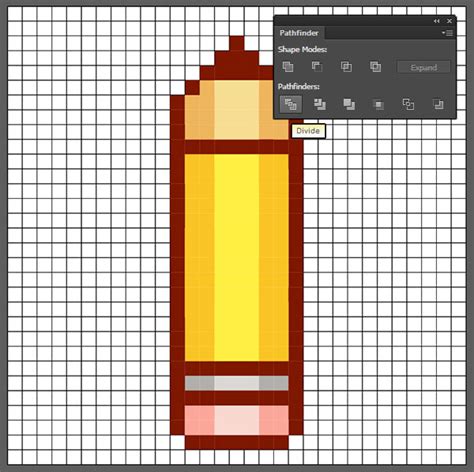How To Create Pixel Art Icons In Adobe Illustrator ~ Krobknea