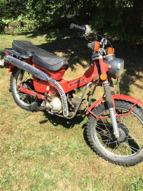 Two 1980 Honda 110 Trail Bikes For Sale South Nanaimo Parksville