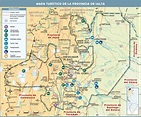 Tourist map of the Province of Salta | Gifex