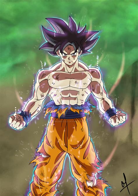 Goku Ultra Instinct By Omkarpatole On Deviantart