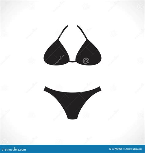 Bikini Icon Vector Trendy Flat Bikini Icon From Brazilia Collection Isolated On White
