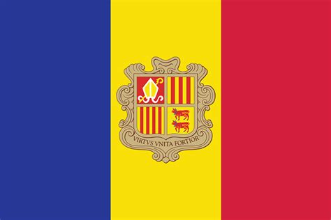 What Do The Colors And Symbols Of The Flag Of Andorra Mean Worldatlas