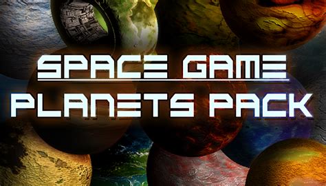 Space Game Planets Pack Gamedev Market
