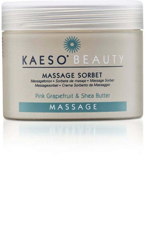 Kaeso Massage Sorbet Body Massage Cream 450ml Body Salts And Scrubs Body Treatments Salonserve