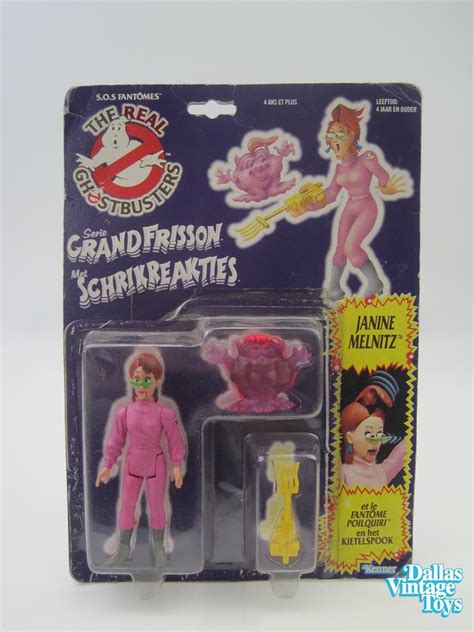 1986 Kenner German The Real Ghostbusters Grand Frisson Janine Melnitz Fright Features C1b