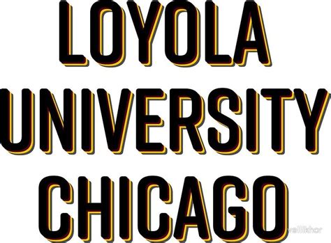 The student health insurance plan (ship) is serviced by university health plans (uhp) and underwritten by united healthcare student resources (uhcsr). 'Loyola University Chicago Layered Design ' Sticker by vellikhor | Loyola university chicago ...