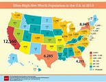INFOGRAPHIC: Ultra High Net Worth Population in U.S. by State