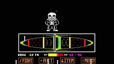 Undertale Sans Battle The Bone Zone Youtube