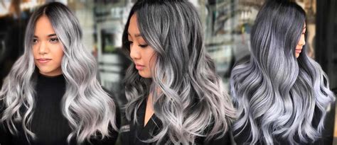 Covering those gray roots is no longer mandatory, and staying golden blonde forever seems like way too much work. 27 Try Grey Ombre Hair This Season | LoveHairStyles.com