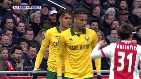 Ajax are without daley blind, zakaria labyad, quincy promes this week as they look to avoid a third league defeat on the bounce. Samenvatting Ajax - ADO Den Haag (25-02-2018) - YouTube