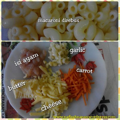 Himpunan resepi bubur bayi : Resepi macaroni cheese untuk bayi 11 bulan - Nafisah&Anas