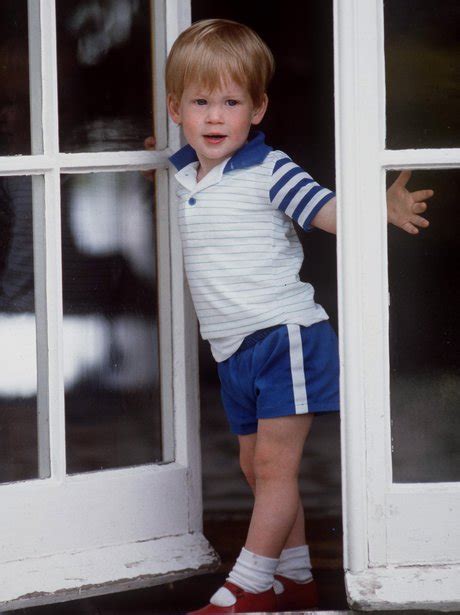 Buckingham palace announced that the duchess of sussex gave birth to a baby boy on monday, may 6. Prince Harry's Adorable Baby Photos He'd Probably Not Want You To See - Heart