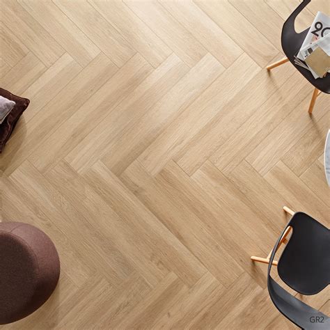 Grove Series Wood Effect Beige Porcelain Floor Tiles 1200x200mm