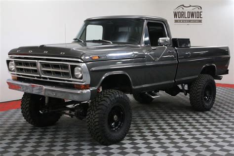 1971 Ford F 100 Restored 390 Lifted 4 Speed 34 Restored Cars For Sale