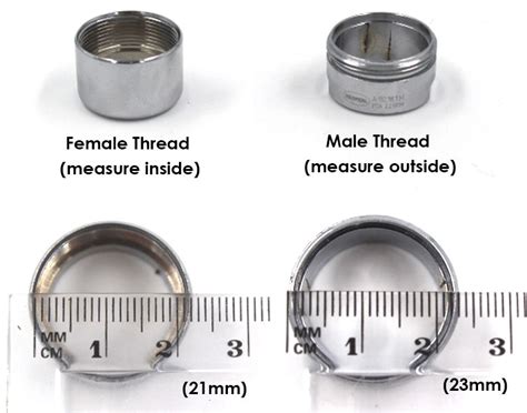 Find figure nearest this dimension in column 1 or 2 of chart. I can't find the right sized adaptor ring to fit my ...