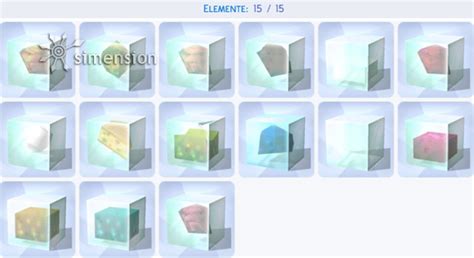 Sims 4 Sammlung Elemente Simension