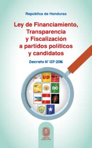 Ley De Financiamiento Transparencia Y Fiscalizaci N A Partidos Pol