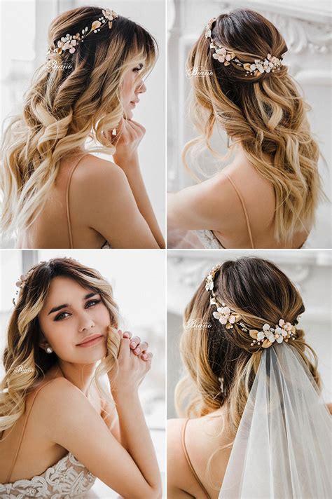12 New Ways To Wear Your Hair Down For The Wedding Dazzling Natural Hairstyles For The Modern