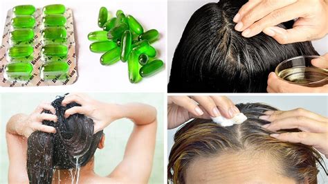 You've probably noticed vitamin e featured in cosmetics like skin care products and moisturizers. TOP USES OF VITAMIN-E FOR HAIR CARE - YouTube