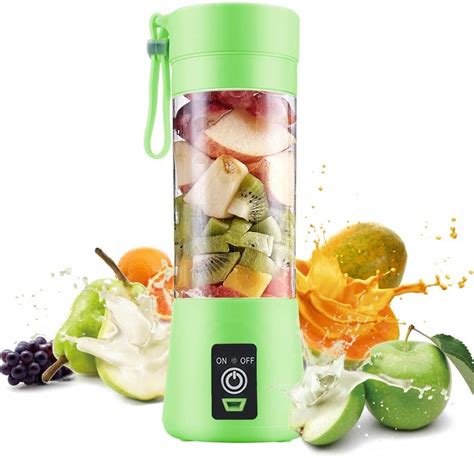 Portable Electric Usb Juice Maker Juicer Bottle Blendergrinder Mixer4