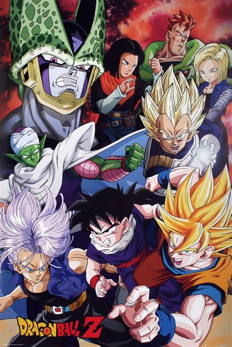 The dragon ball series in order anime. Dragon Ball Z Cell Saga Poster - Buy Online at Grindstore.com