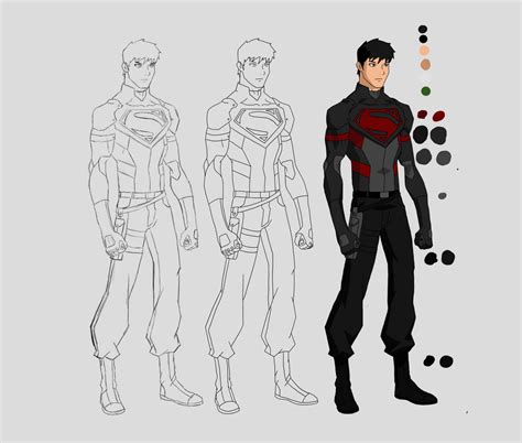 Young Justice Oc Superknight By James23x On Deviantart