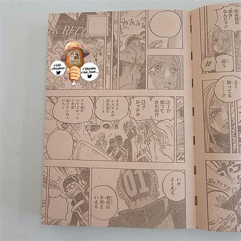 One Piece Chapter 1072 Raw Scans Stussys Devil Fruit Powers