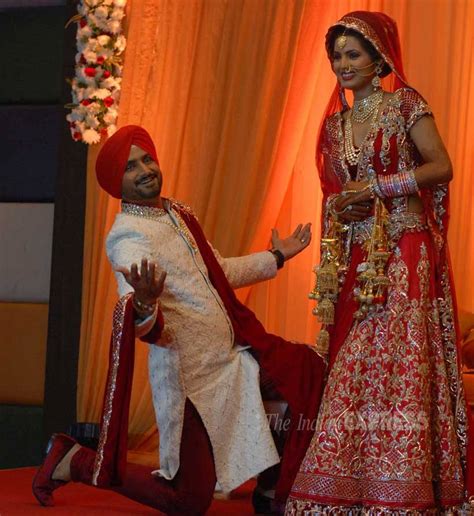 Harbhajan Singh And Geeta Basras Big Fat Punjabi Wedding Indian Celebrity Events
