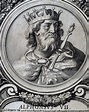 Portrait of Alfonso VII , King of Castile and Leon, engraving ...