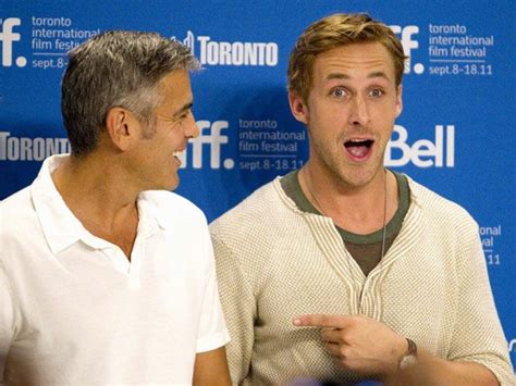 George Clooney Says Ryan Gosling Is Sexier Than Peoples Sexiest Man Alive Bradley Cooper