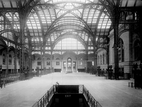 Penn Station Main Concourse Circa 1910 Penn Station Nyc New York